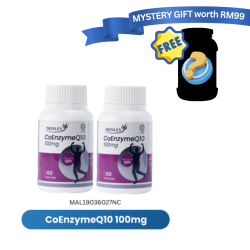 [TP] TRINLEY COQ10 60'C TWINPACK-MAL19036027NC (Free Supplement Gift)